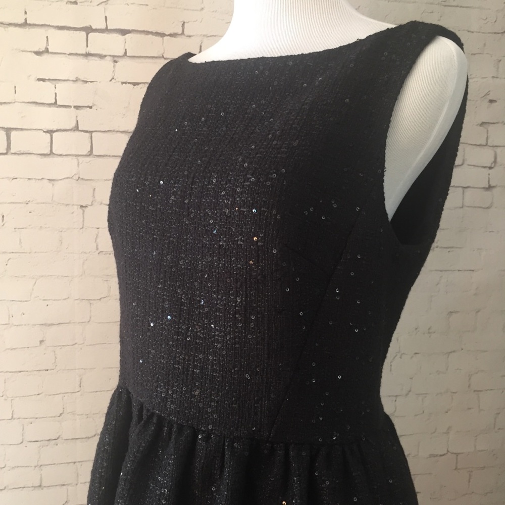 Kate Spade Tweed Fit And Flare Dress Sz 8